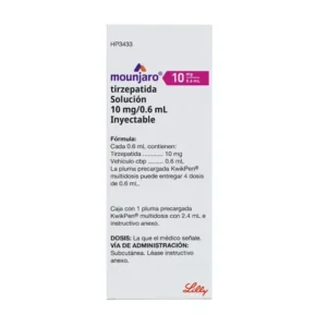 Mounjaro Kwikpen 10Mg/0.6Ml 3ml available at CMC Pharmacy in Cabo San Lucas - order online with fast prescription and pharmacy delivery in Los Cabos, Mexico
