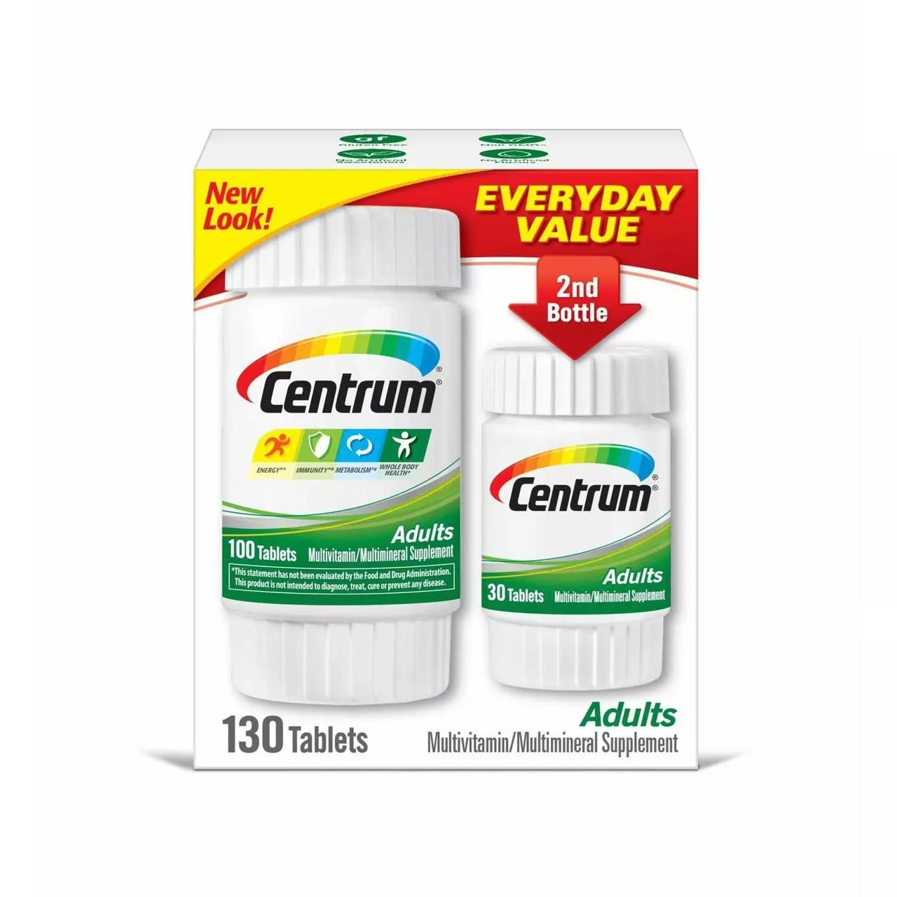 Centrum Adult Multivitamin — 130 Tablets | Clearwell Pharmacy Cabo Delivery in Cabo Centrum Adult Multivitamin 130 Tablets - Clearwell Pharmacy