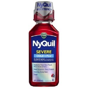 NyQuil Severe Cold and Flu Liquid - Clearwell Pharmacy delivery