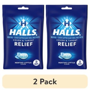 Halls Mentho-Lyptus Cough Drops 30 Drops - Clearwell Pharmacy