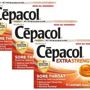Cepacol Extra Strength Throat Lozenges 16 Lozenges - Clearwell Pharmacy