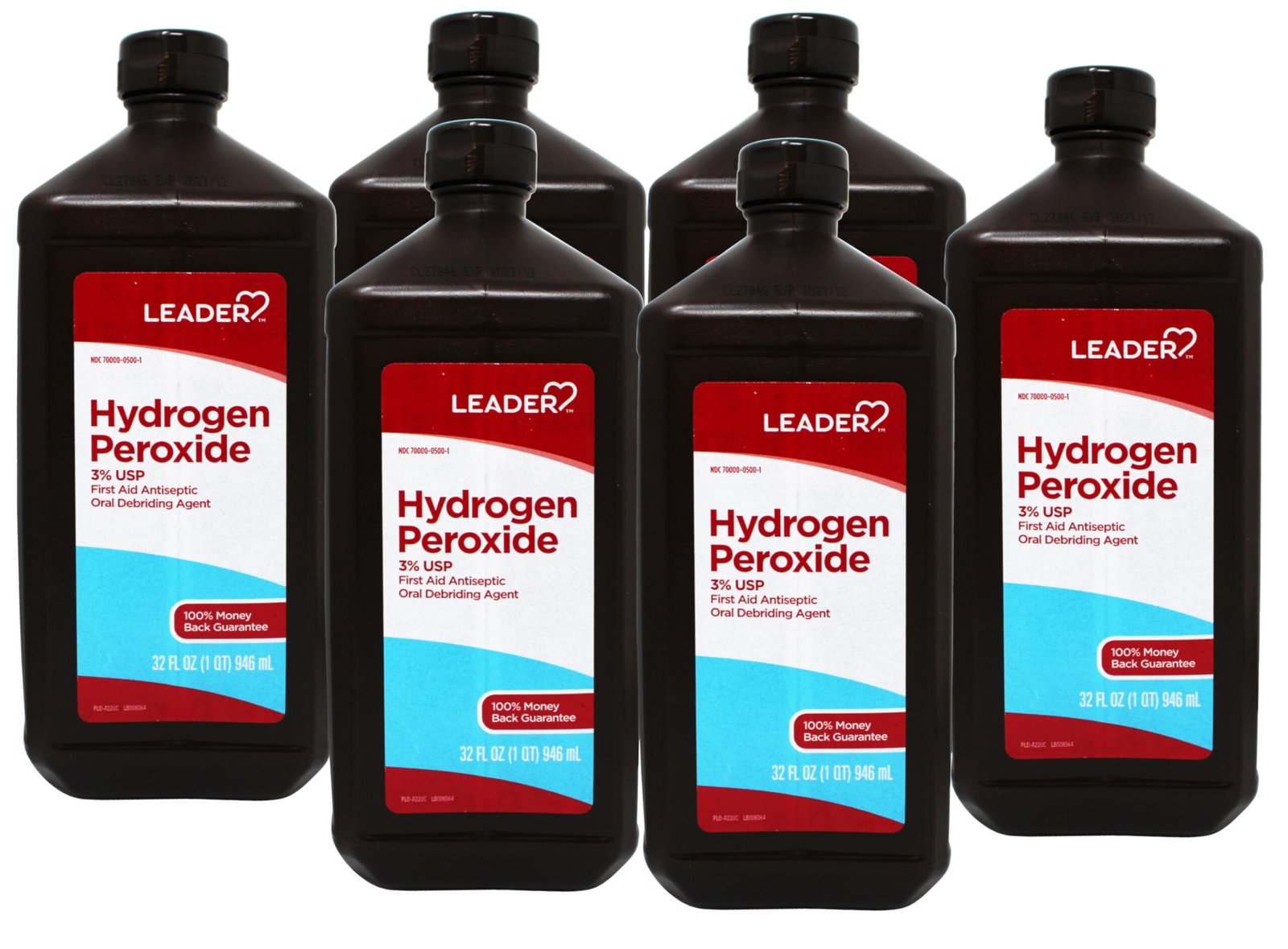 Hydrogen Peroxide Solution 3% — 480ml | Clearwell Pharmacy Cabo Delivery in Cabo Hydrogen Peroxide Solution 3% 480ml - Clearwell Pharmacy