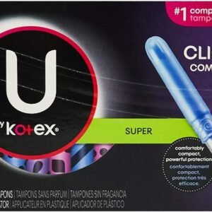 U by Kotex Click Compact Tampons 36 ct - Clearwell Pharmacy