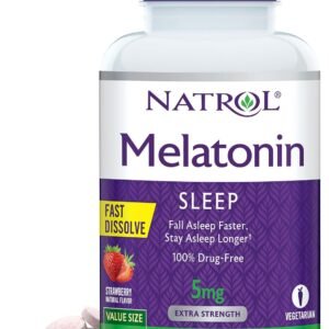 Natrol Melatonin 5mg Fast Dissolve 200 Tablets - Clearwell Pharmacy