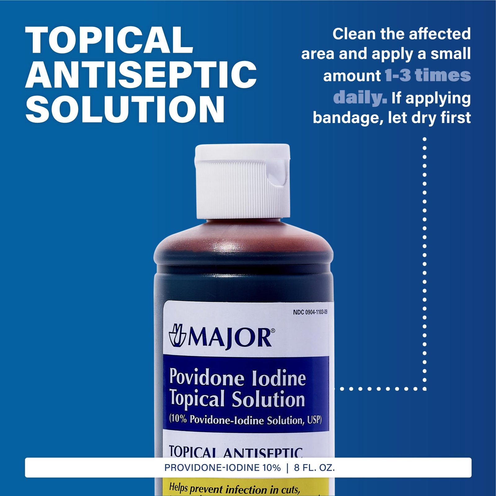 Iodine Topical Solution 10% — 30ml | Clearwell Pharmacy Cabo Delivery in Cabo Iodine Topical Solution 10% 30ml - Clearwell Pharmacy