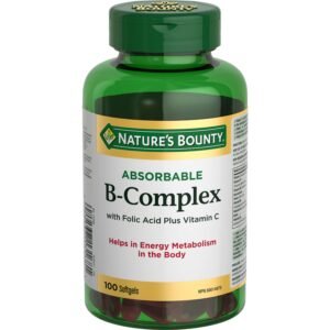 Nature's Bounty B-Complex with Vitamin C 100 Caplets - Clearwell Pharmacy