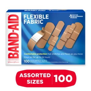 Band-Aid Brand Flexible Fabric Bandages 100 ct - Clearwell Pharmacy