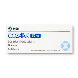 Losartan 50mg 30 Tablets (Generic for Cozaar®) - Clearwell Pharmacy