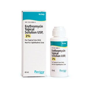 Erythromycin Topical Solution 2% — 60ml Bottle - Clearwell Pharmacy delivery