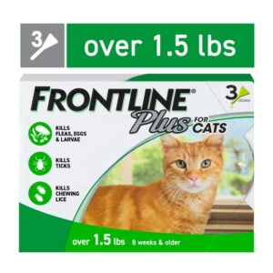 Frontline Plus for Cats All Weights 3 ct - Clearwell Pharmacy