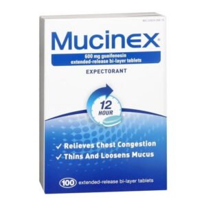 Mucinex 600mg Extended-Release - Clearwell Pharmacy delivery