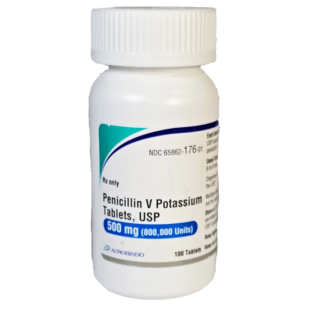 Penicillin V 500mg — 28 Tablets | Clearwell Pharmacy Cabo Delivery in Cabo Penicillin V 500mg - Clearwell Pharmacy delivery