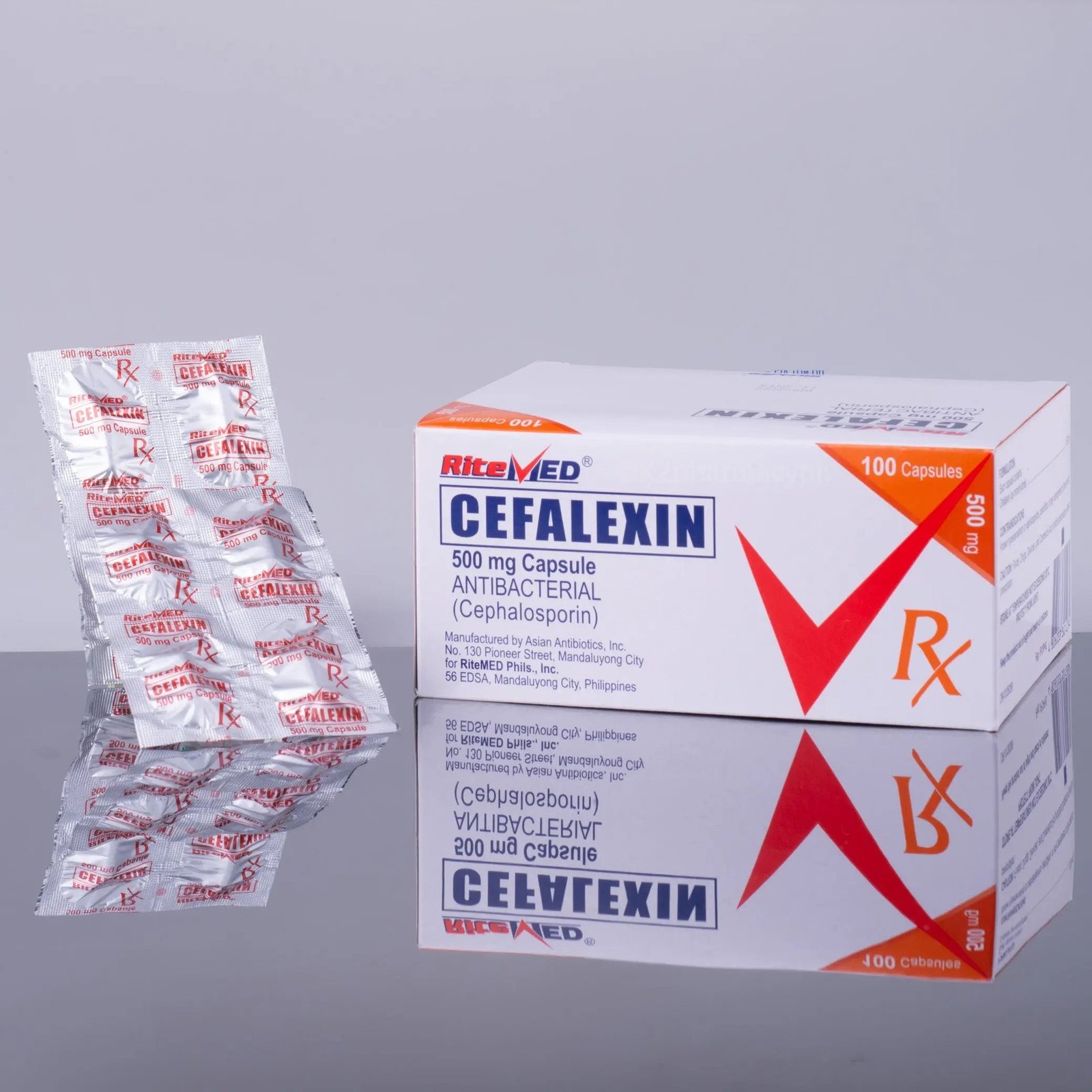 Cefalexin 500mg — 21 Capsules (Generic for Keflex®) | Clearwell Pharmacy Cabo Delivery in Cabo Cefalexin 500mg — 21 Capsules (Generic for Keflex®) - Clearwell Pharmacy delivery