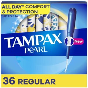 Tampax Pearl Tampons Regular 36 ct - Clearwell Pharmacy