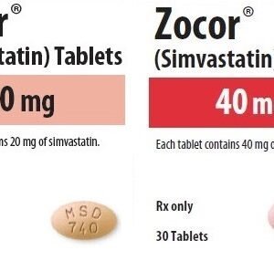 Simvastatin 40mg 30 Tablets (Generic for Zocor®) - Clearwell Pharmacy