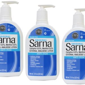 Sarna Original Anti-Itch Lotion - 222ml available at Clearwell Pharmacy in Cabo San Lucas - order online with fast prescription and pharmacy delivery in Los Cabos, Mexico