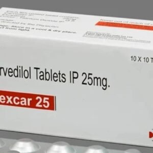 Carvedilol 25mg - Clearwell Pharmacy delivery