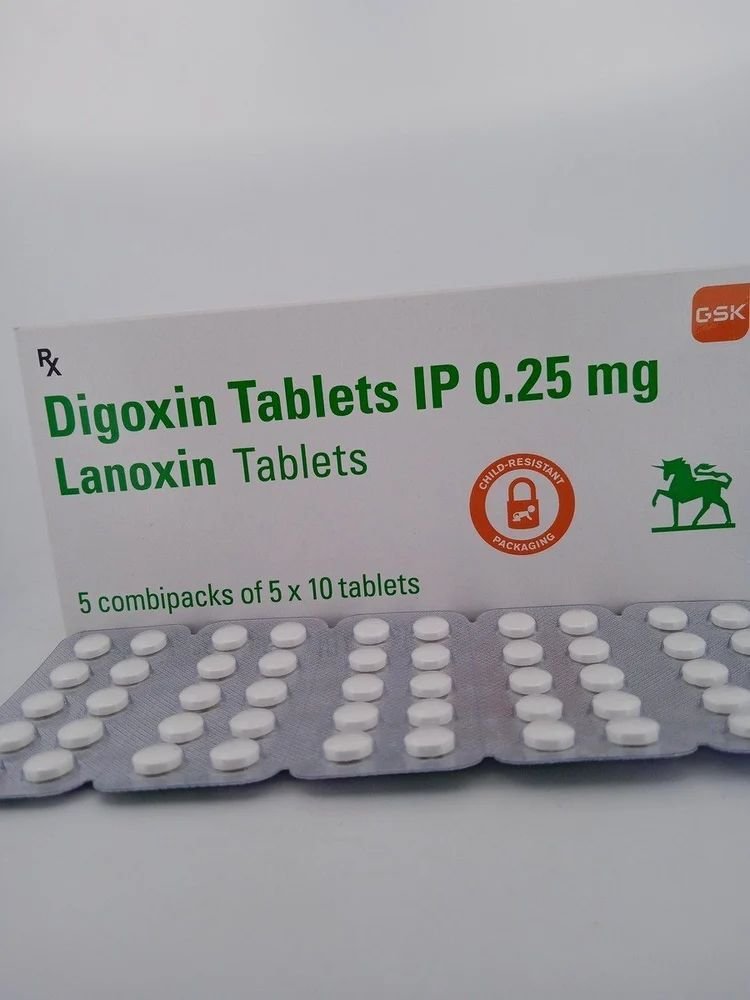 Digoxin 0.25mg — 30 Tablets (Generic for Lanoxin®) | Clearwell Pharmacy Cabo Delivery in Cabo Digoxin 0.25mg - Clearwell Pharmacy delivery