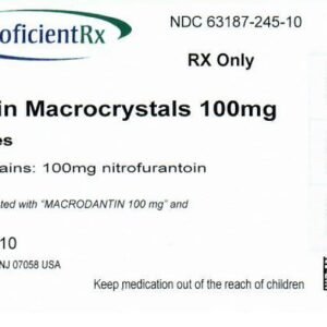 Nitrofurantoin Macrocrystals 100mg 14 Caps (Macrobid® Generic) - Clearwell Pharmacy