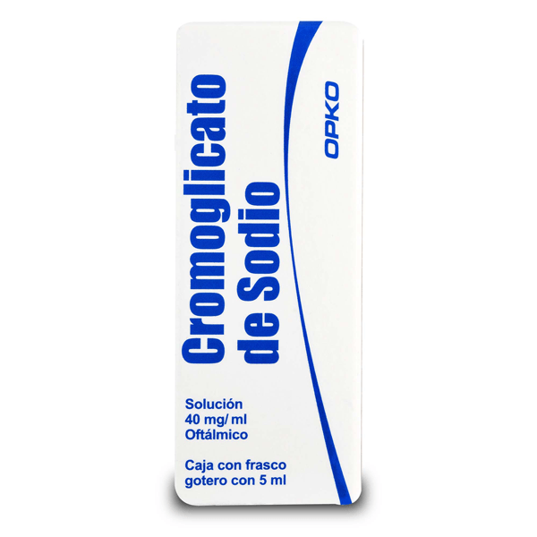 SODIUM CROMOGLYCATE OPHTHALMIC SOLUTION 5 ML 1 PIECE | Clearwell Pharmacy Cabo Delivery in Cabo SODIUM CROMOGLYCATE OPHTHALMIC SOLUTION 5 ML 1 PIECE