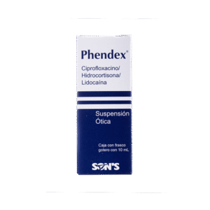 CIPROFLOXACIN / HYDROCORTISONE / LIDOCAINE OTICA SUSPENSION 10 ML 1 PIECE