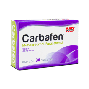 Methocarbamol / Paracetamol 400/350mg 30 Tablets