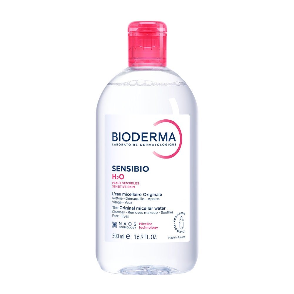 Bioderma Sensibio H2O Micellar Water pieles sensibles 500 ml | Clearwell Pharmacy Cabo Delivery in Cabo Bioderma Sensibio H2O Micellar Water pieles sensibles 500 ml