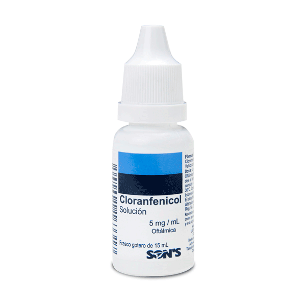 Chloramphenicol Ophthalmic Solution 15 ml 1 Piece | Clearwell Pharmacy Cabo Delivery in Cabo Chloramphenicol Ophthalmic Solution 15 ml 1 Piece