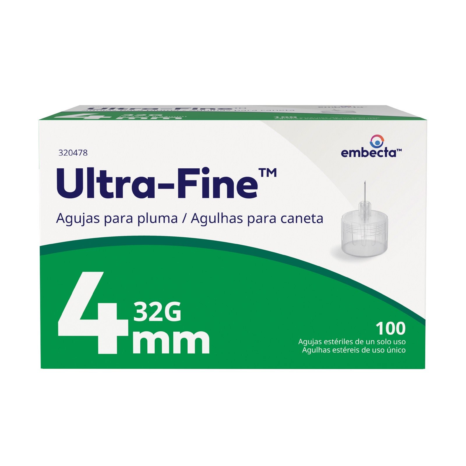 Ultra-Fine™ Aguja 4mm 32G 5B 100 Pieces | Clearwell Pharmacy Cabo Delivery in Cabo Ultra-Fine™ Aguja 4mm 32G 5B 100 Pieces