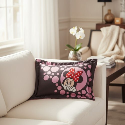 Cover Decorativa Standard Concord Minnie Black Microfibra Minnie Black | Clearwell Pharmacy Cabo Delivery in Cabo Cover Decorativa Standard Concord Minnie Black Microfibra Minnie Black
