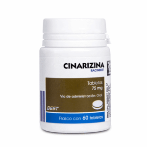 CINNARISINE 75 MG 60 TABLETS