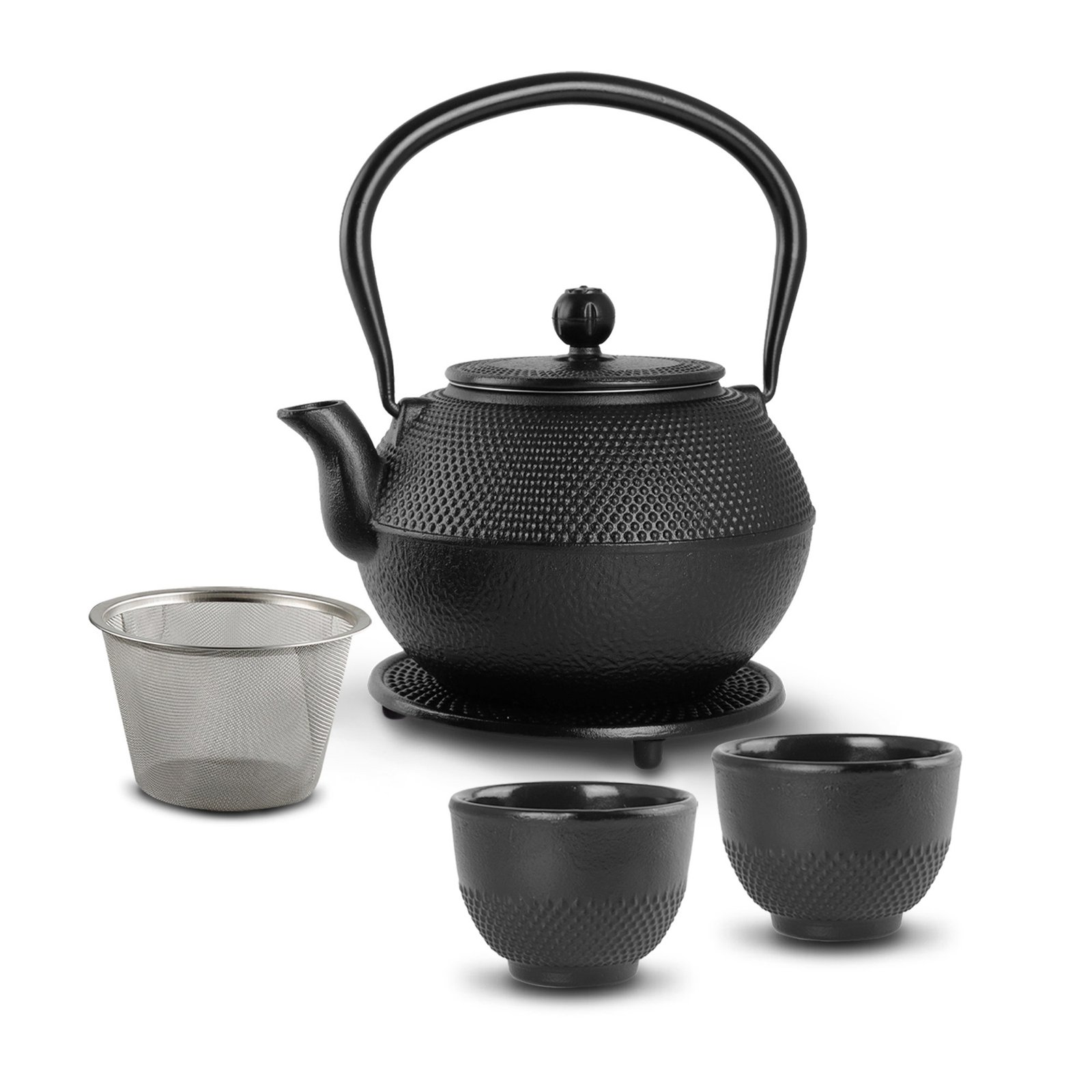 Tetera Japonesa Iron Fundido with Tazas, Infusor & Salvamanteles Casa Litus | Clearwell Pharmacy Cabo Delivery in Cabo Tetera Japonesa Iron Fundido with Tazas, Infusor & Salvamanteles Casa Litus