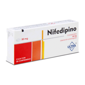 NIFEDIPINE 30 MG 30 TABLETS EXTENDED RELEASE