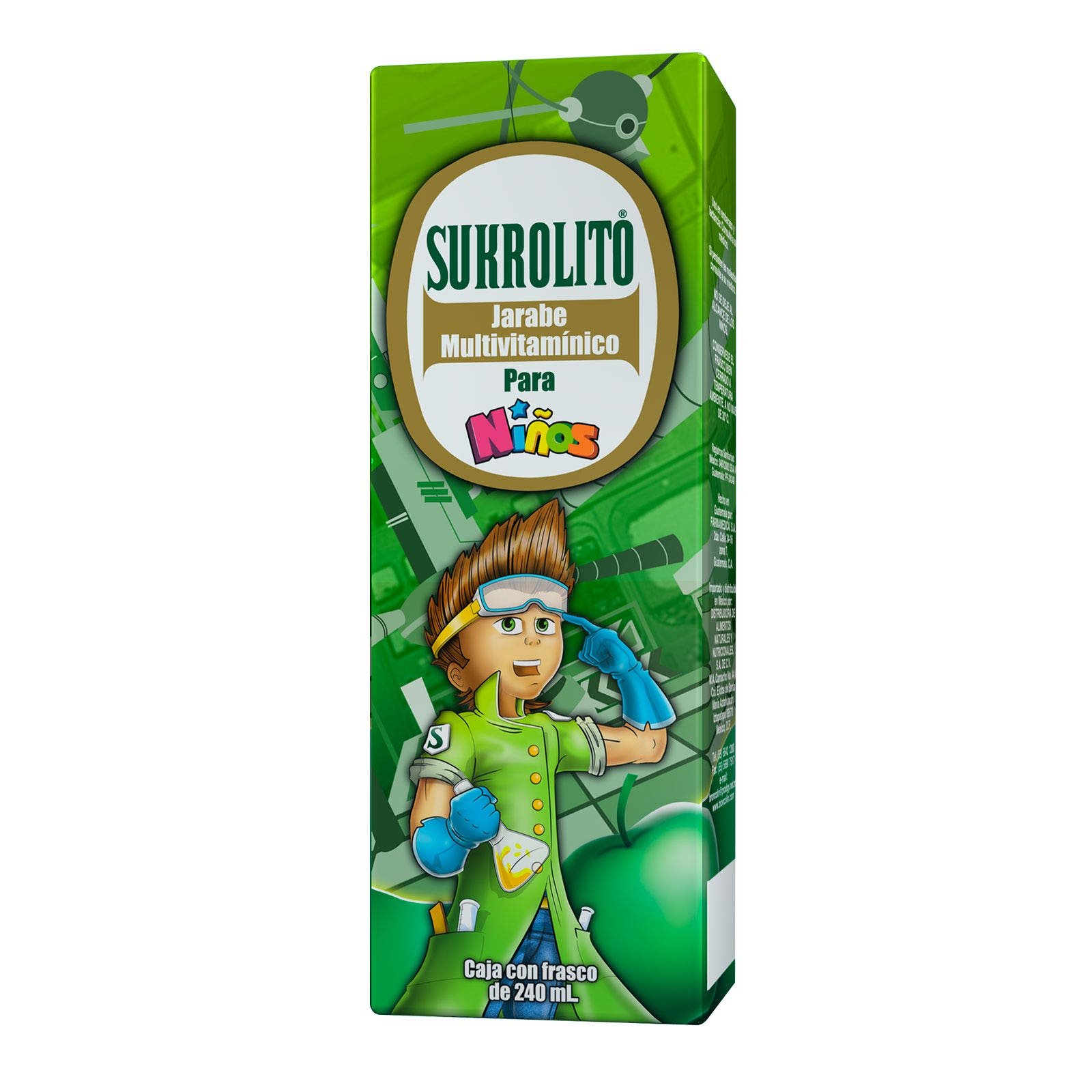 Sukrolito Syrup Multivitamin 240 ml | Clearwell Pharmacy Cabo Delivery in Cabo Sukrolito Syrup Multivitamin 240 ml