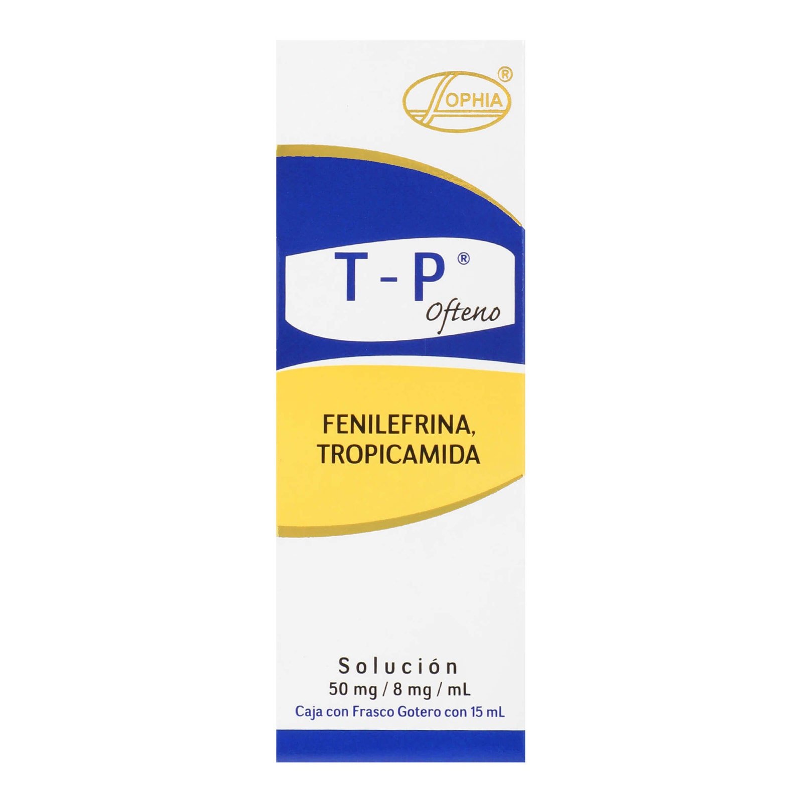 T-P Ofteno Solution Drops 15 ml | Clearwell Pharmacy Cabo Delivery in Cabo T-P Ofteno Solution Drops 15 ml