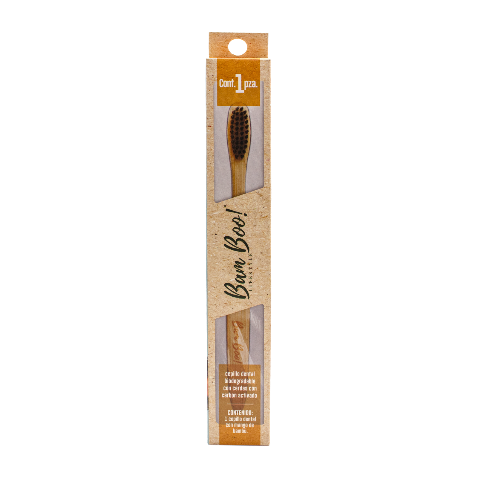 Toothbrush with Mango Bamboo | Clearwell Pharmacy Cabo Delivery in Cabo Toothbrush with Mango Bamboo