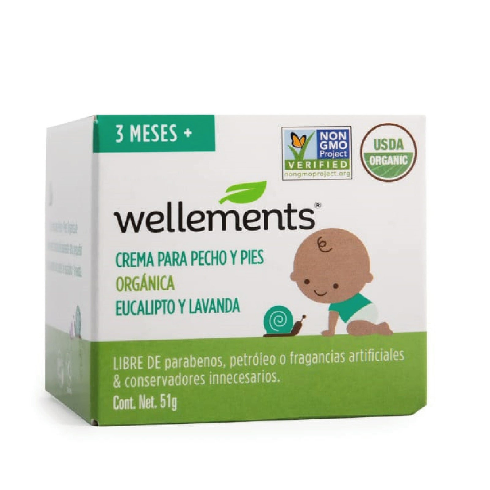 Wellements Cream for Chest & Feet Organic | Clearwell Pharmacy Cabo Delivery in Cabo Wellements Cream for Chest & Feet Organic
