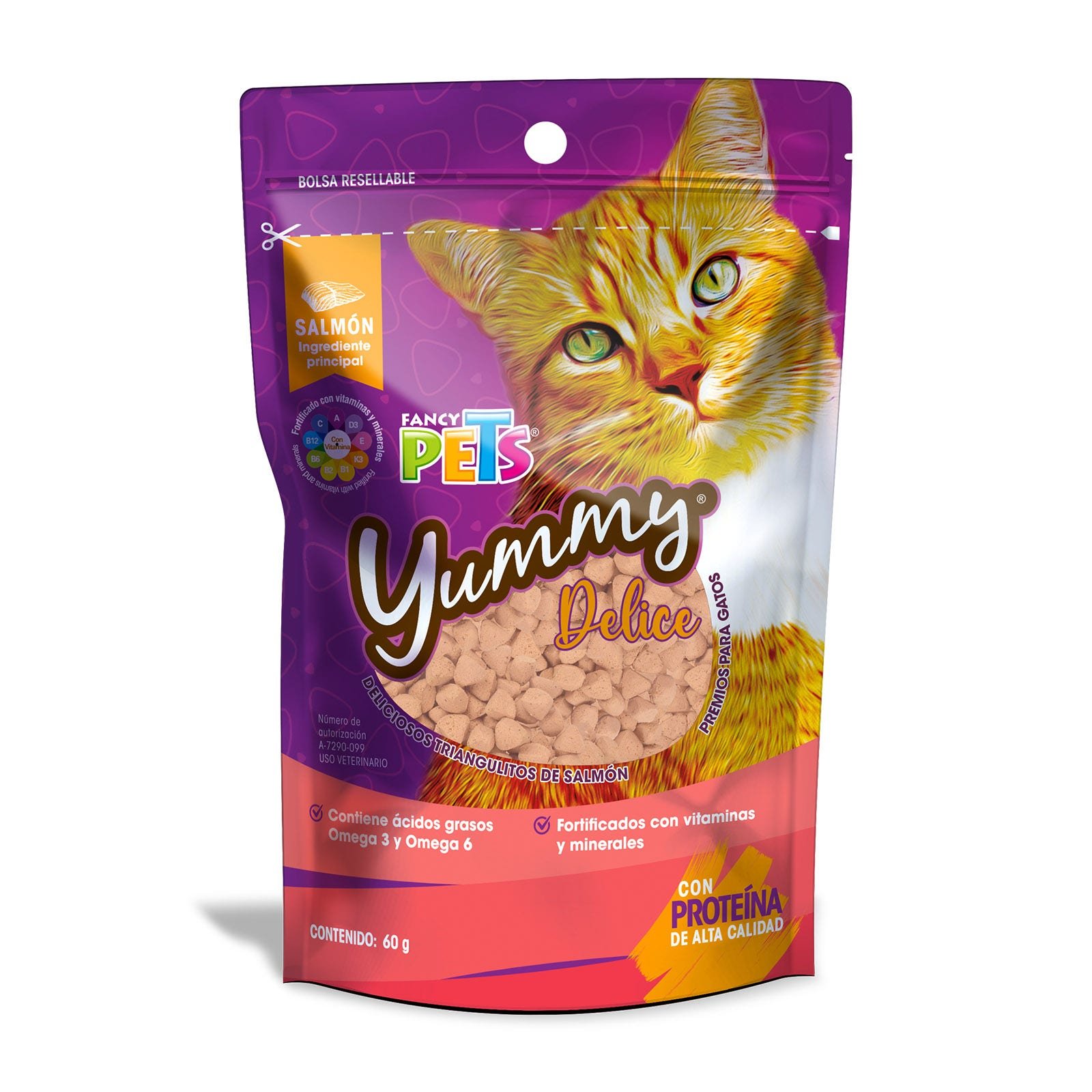 FANCY PETS Yummy Delice Treats for Cats 60 g | Clearwell Pharmacy Cabo Delivery in Cabo FANCY PETS Yummy Delice Treats for Cats 60 g