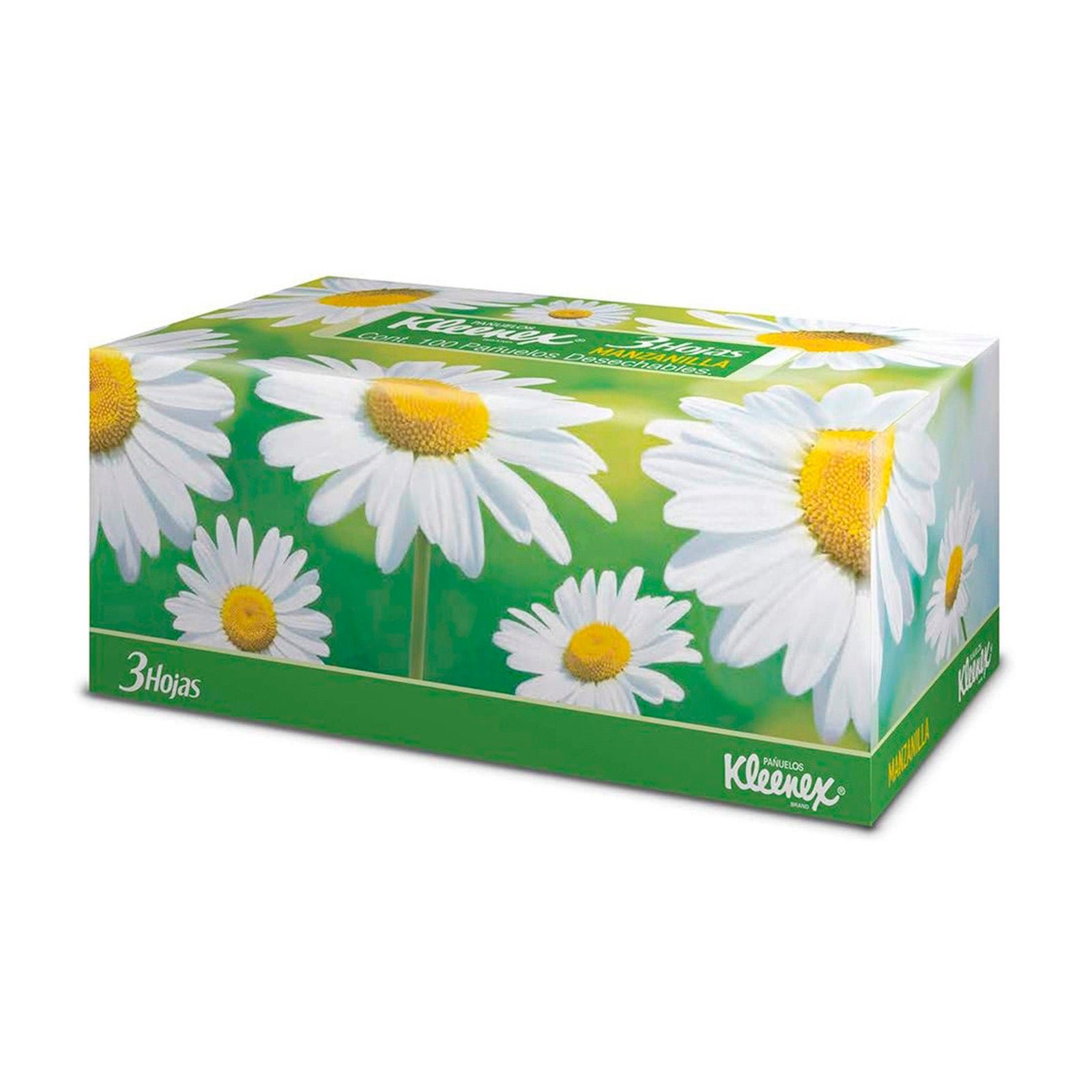 Pañuelo Kleenex Cold Care Chamomile 100 Box | Clearwell Pharmacy Cabo Delivery in Cabo Pañuelo Kleenex Cold Care Chamomile 100 Box