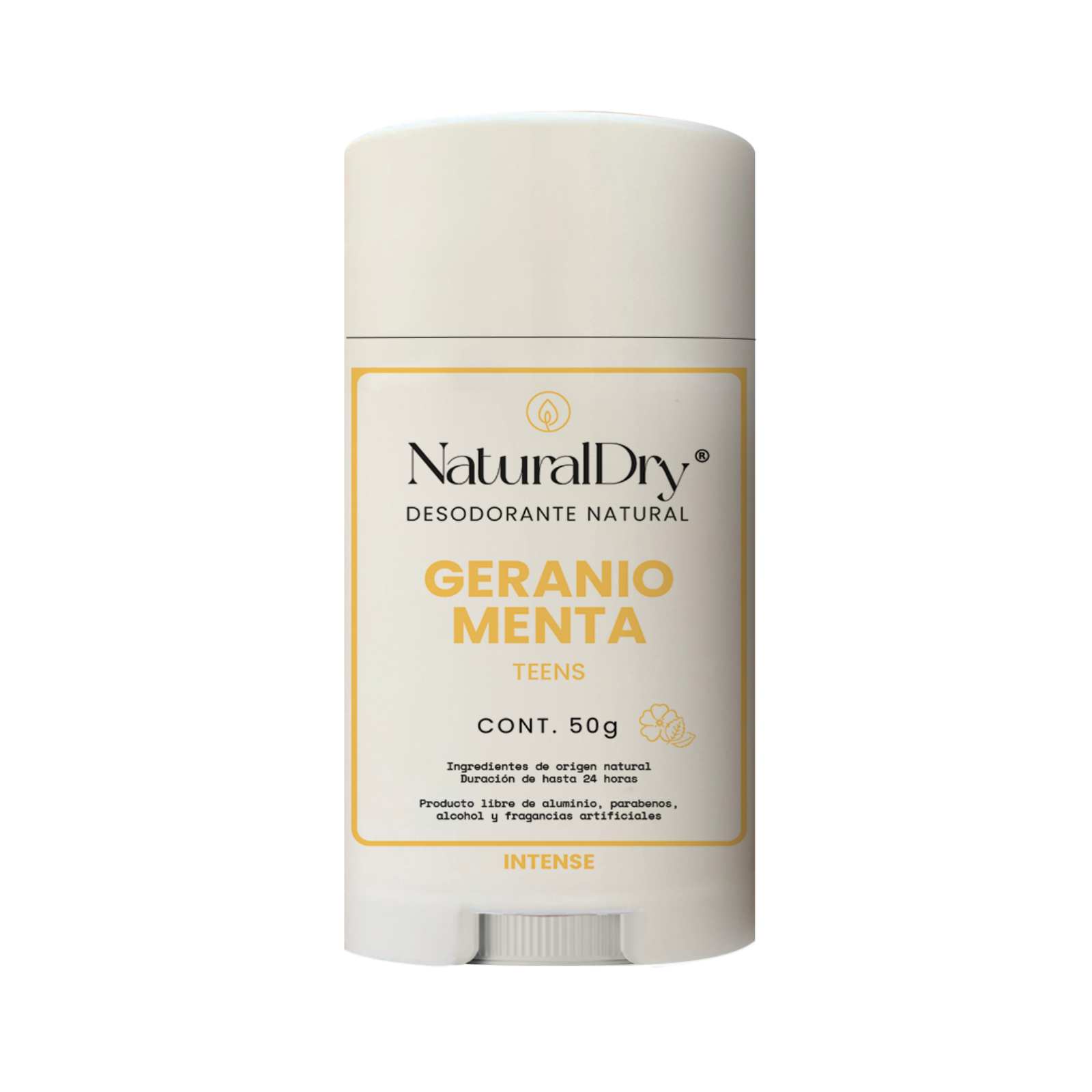 Deodorant Body in barra Teen Intense Geranio 50 g | Clearwell Pharmacy Cabo Delivery in Cabo Deodorant Body in barra Teen Intense Geranio 50 g
