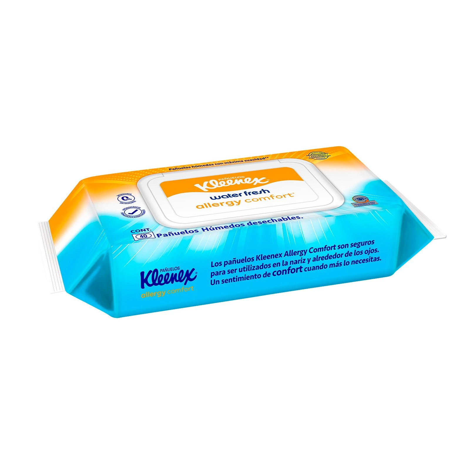 Kleenex Allergyc Wet 40 Tissues | Clearwell Pharmacy Cabo Delivery in Cabo Kleenex Allergyc Wet 40 Tissues