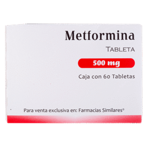METFORMIN 500 MG 60 TABLETS