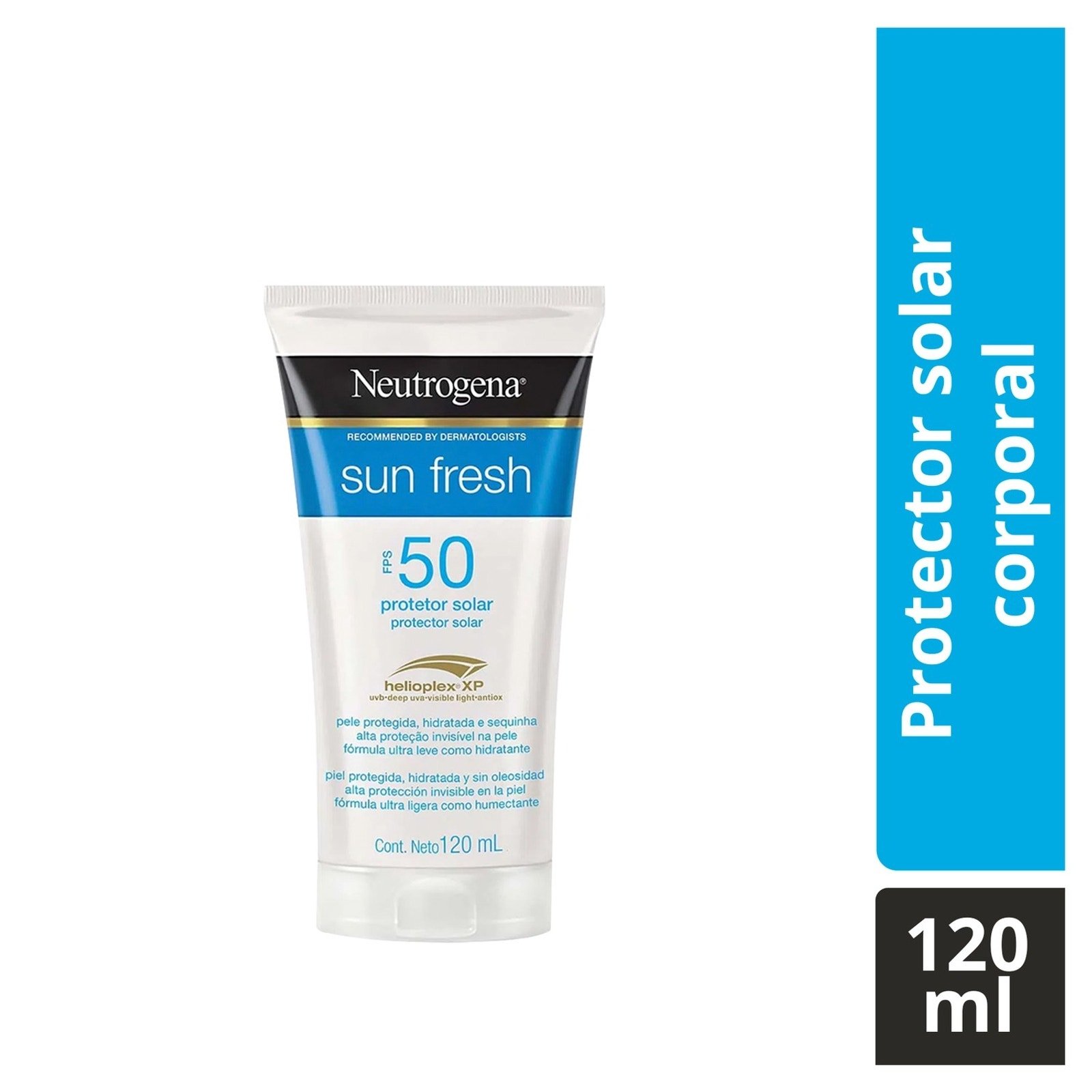Neutrogena Sun Fresh Body SPF 50 120 ml | Clearwell Pharmacy Cabo Delivery in Cabo Neutrogena Sun Fresh Body SPF 50 120 ml