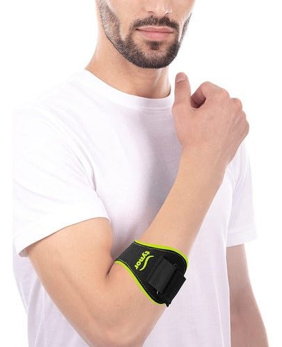 Elbow Support Tenista Banda Gel Antebrazo Sports 302 Tynor | Clearwell Pharmacy Cabo Delivery in Cabo Elbow Support Tenista Banda Gel Antebrazo Sports 302 Tynor