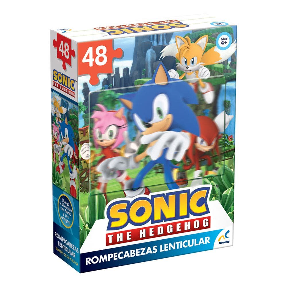 Rompecabezas Sonic 3D 48 Pieces | Clearwell Pharmacy Cabo Delivery in Cabo Rompecabezas Sonic 3D 48 Pieces